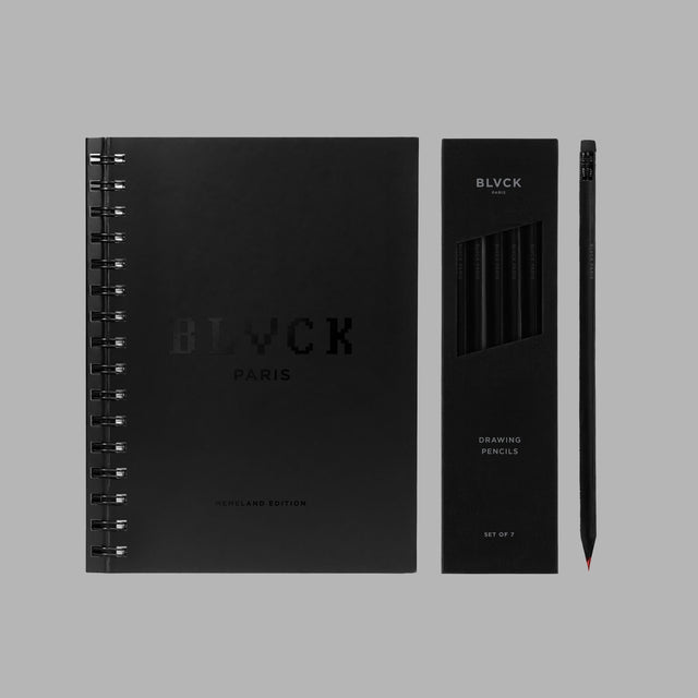 Blvck Notebook with Pen