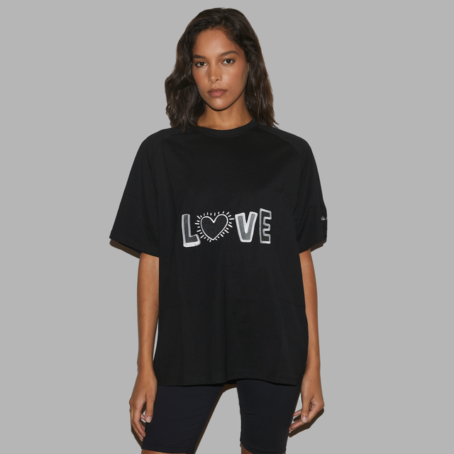 'Blvck x Keith Haring' Love Tee