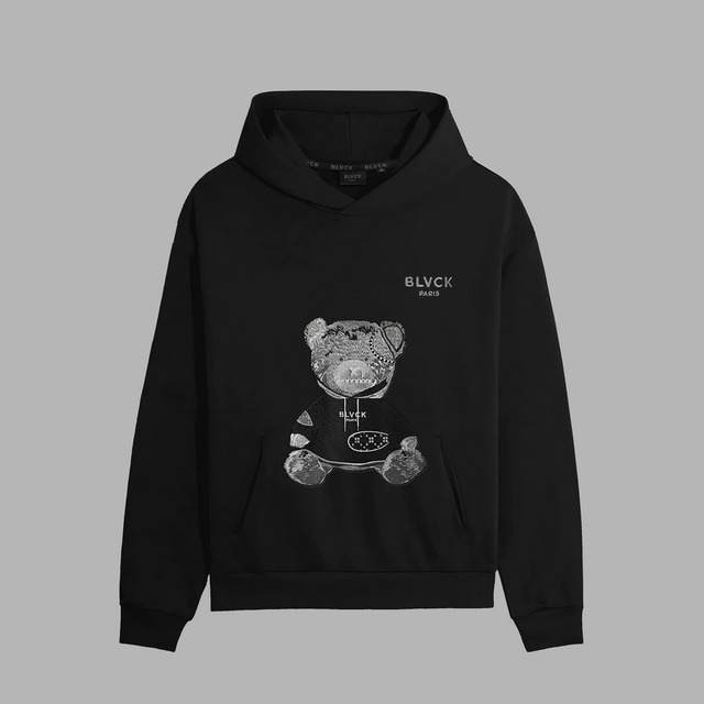 Blvck Evil Twin Teddy Bear Hoodie