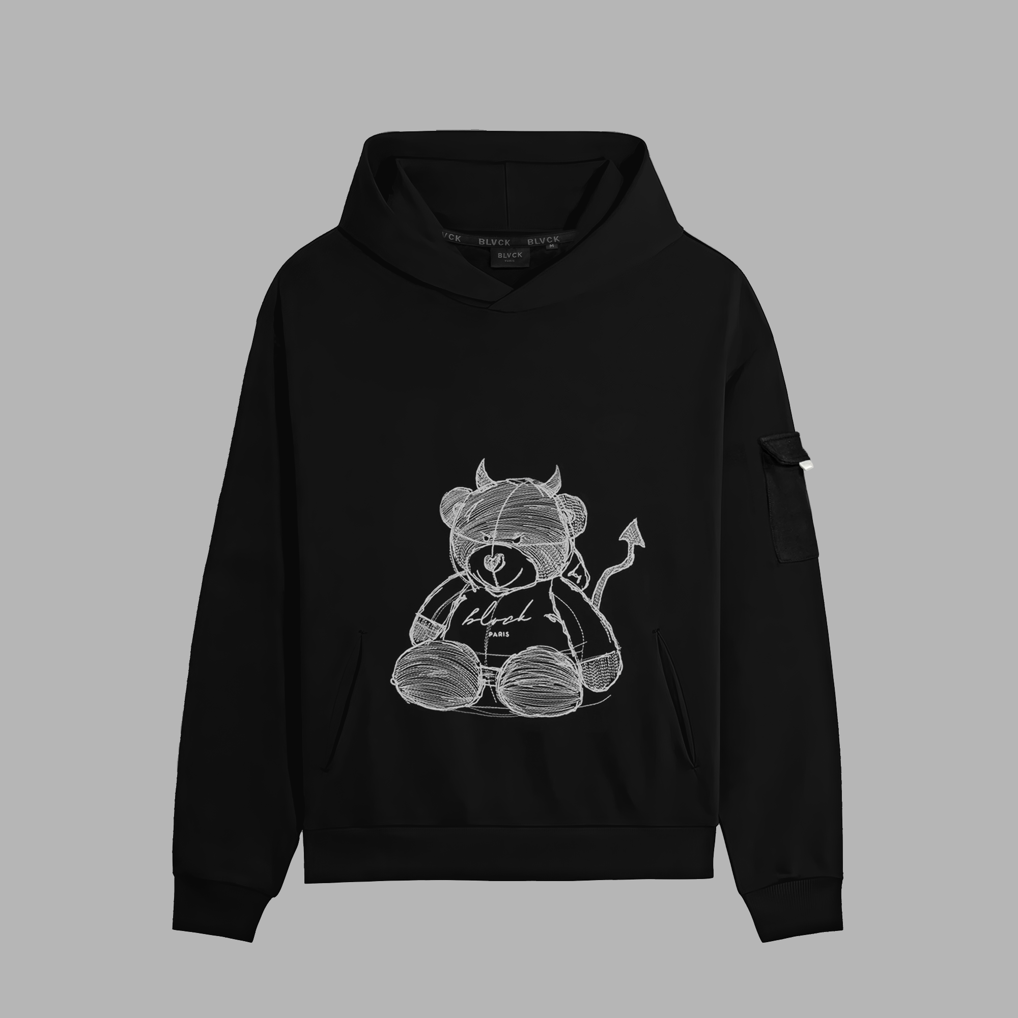 Blvck Teddy Hoodie