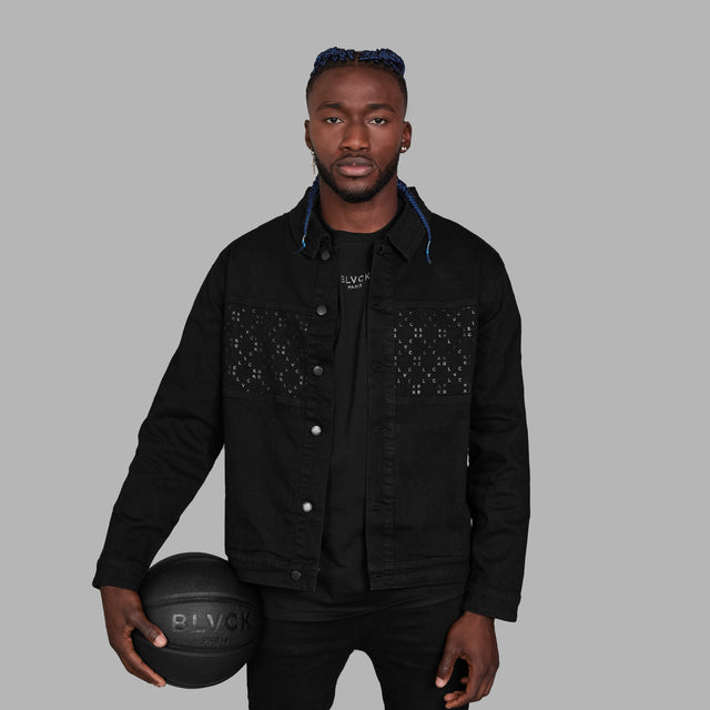 Blvck 'Monogram' Denim Jacket