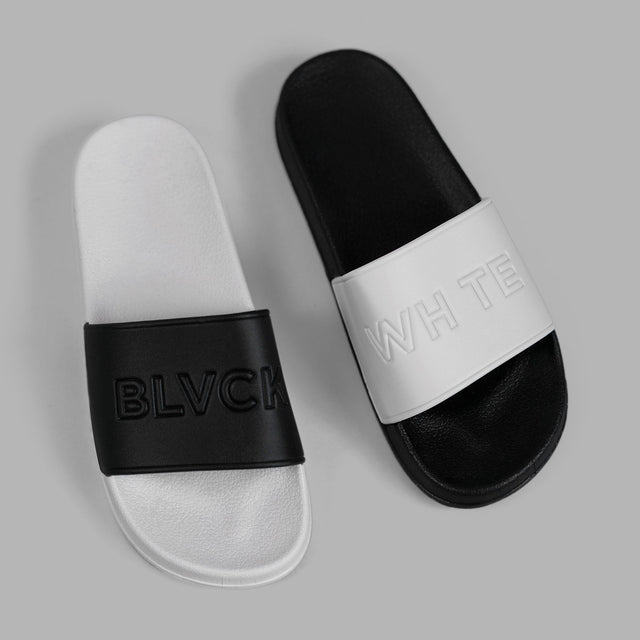 'Blvck x Whte' Slides