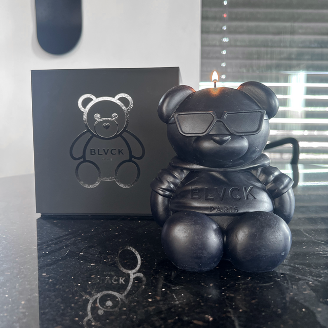 Blvck Teddy Candle