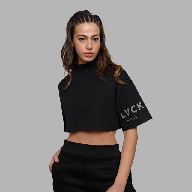 Blvck Bold Crop Tee