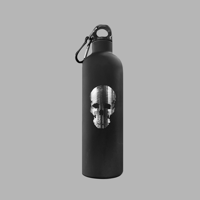 Blvck Skull Water Bottle