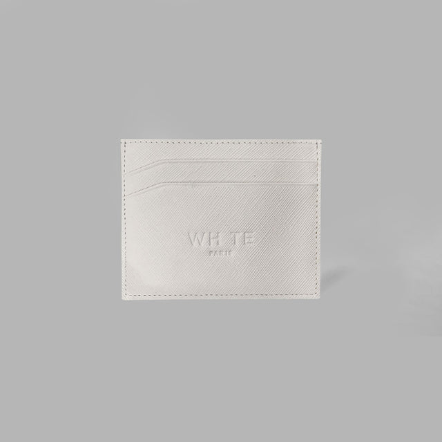 Whte Classic Card Holder